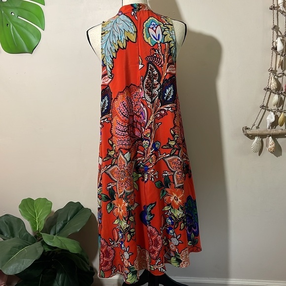 Anthropologie Maeve Larkhill silk midi dress - Picture 7 of 15